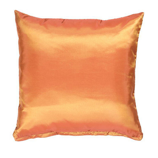 Fiery Orange Pillow